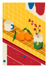 Orange Tea - Heedayah Lockman / Print